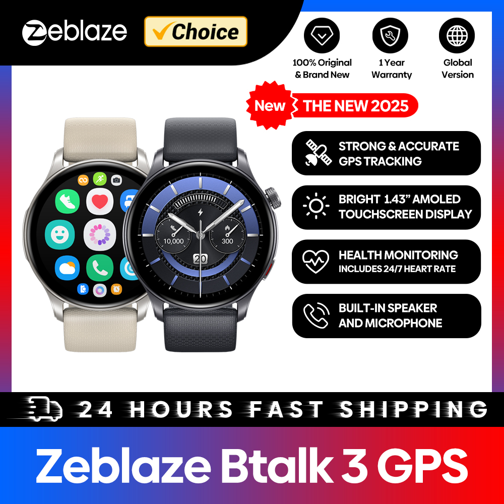 New Zeblaze Btalk 3 GPS Smartw - Watch Esim avis et prix