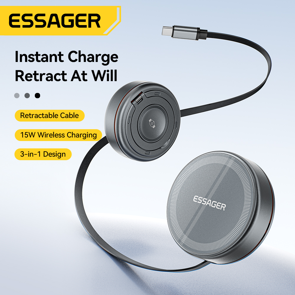 Essager 15W 3 in 1 Magnetic Wi - Smartwatch Apple Watch avis et prix