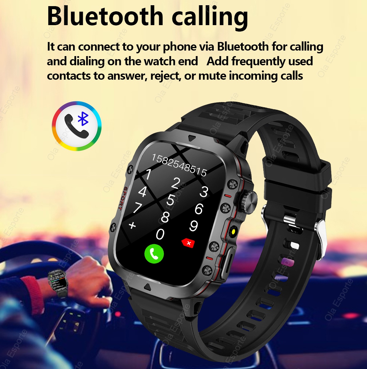 NEW Original Men Smart Watch B - Watch Iwo avis et prix