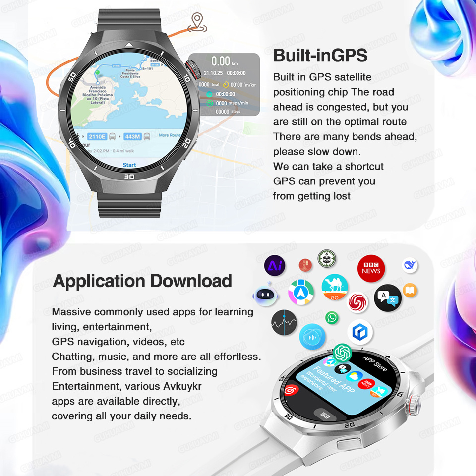 2026 New Watch 5 Pro GPS Map N - Smartwatch Watches For Men With Gps avis et prix