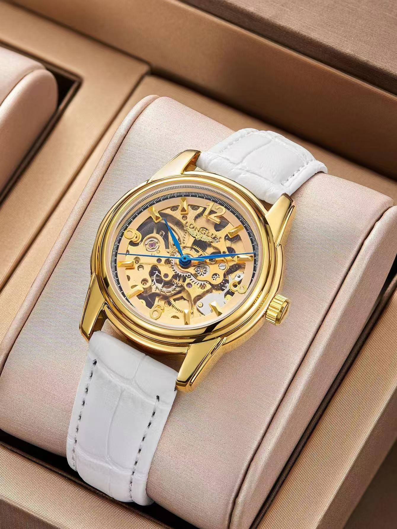 Women automatic watch fashion  - Skeleton Mechanical Watch avis et prix