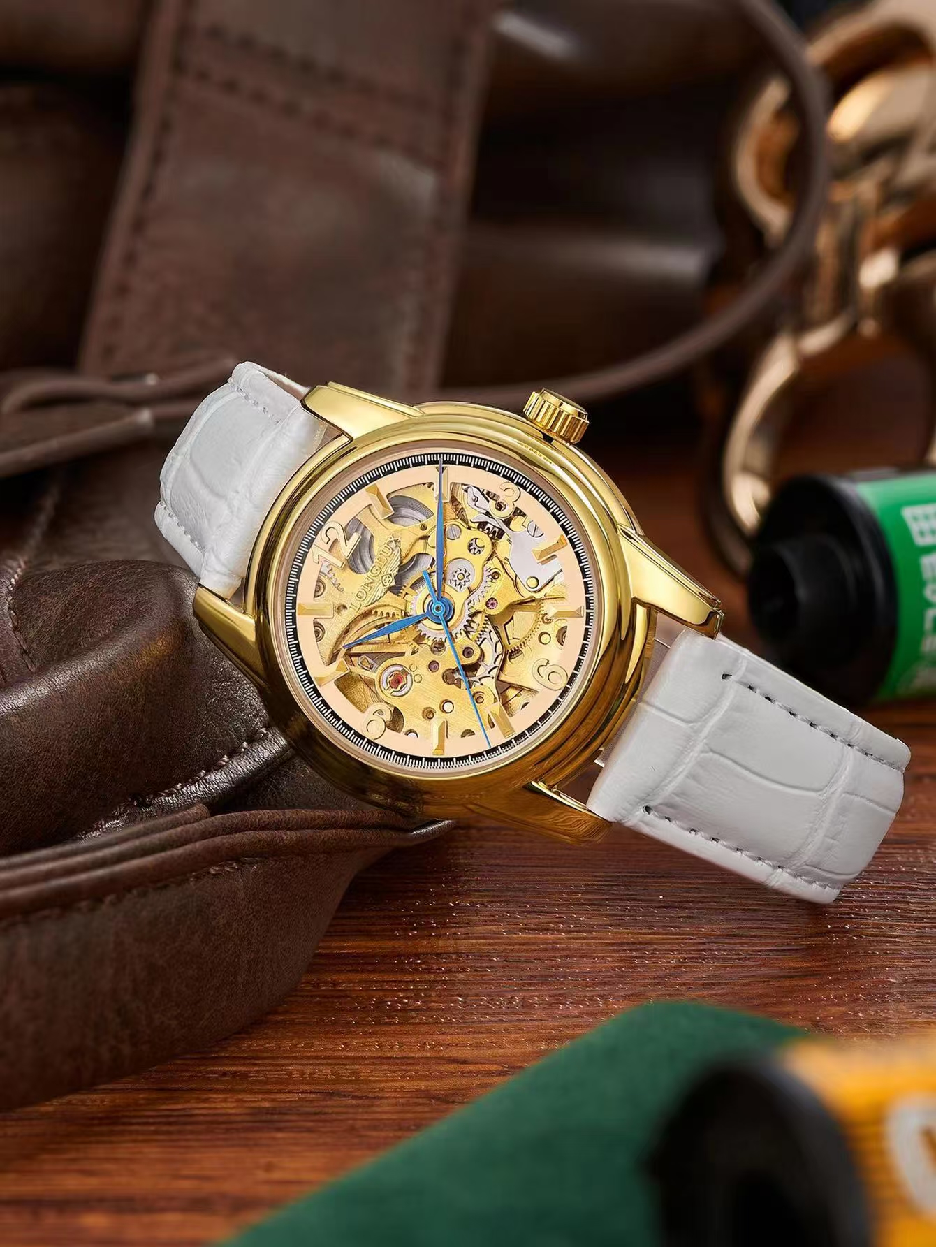 Women automatic watch fashion  - Skeleton Mechanical Watch avis et prix