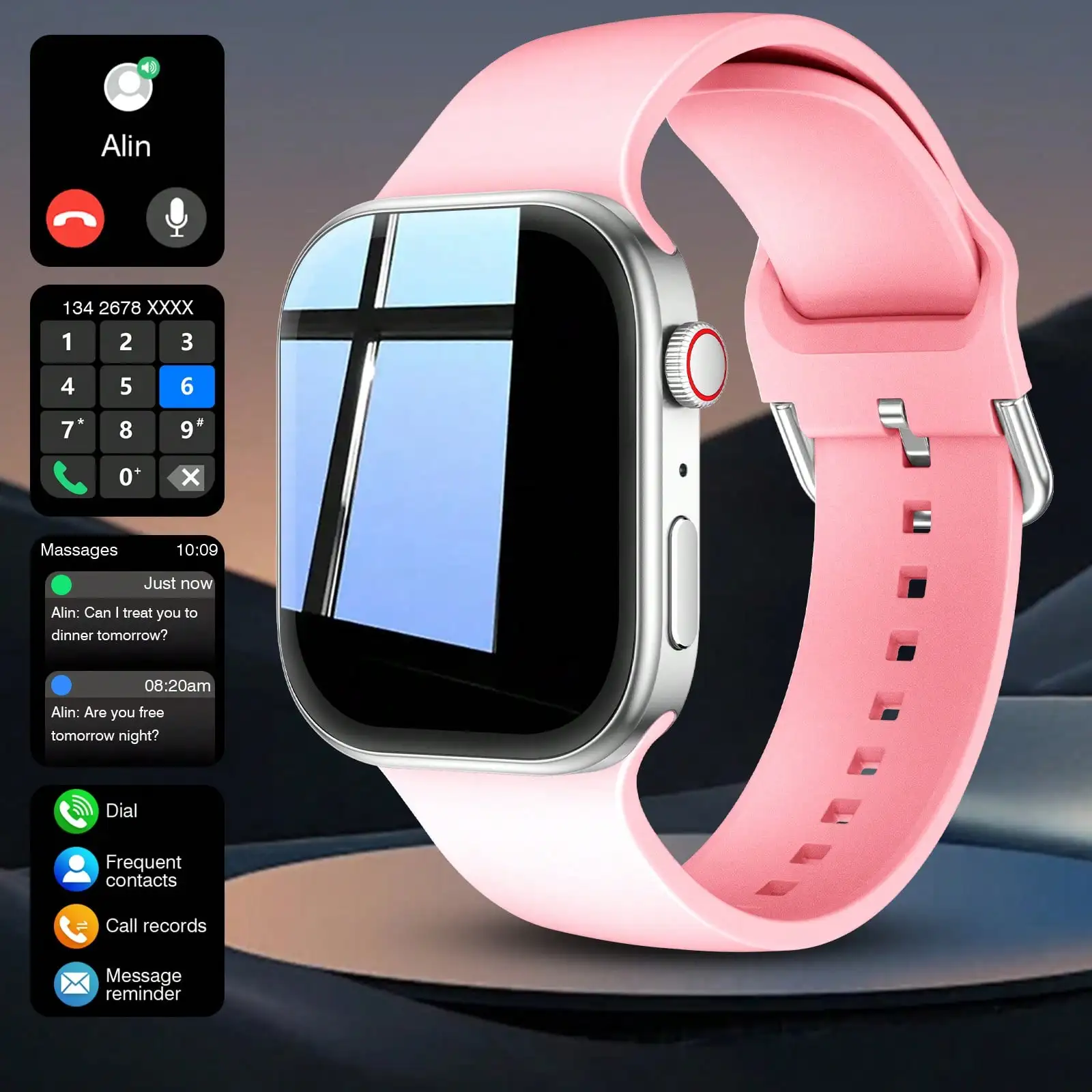 Smart Watch, Wireless Calling  - Smartwatch Iphone Watches For Women avis et prix