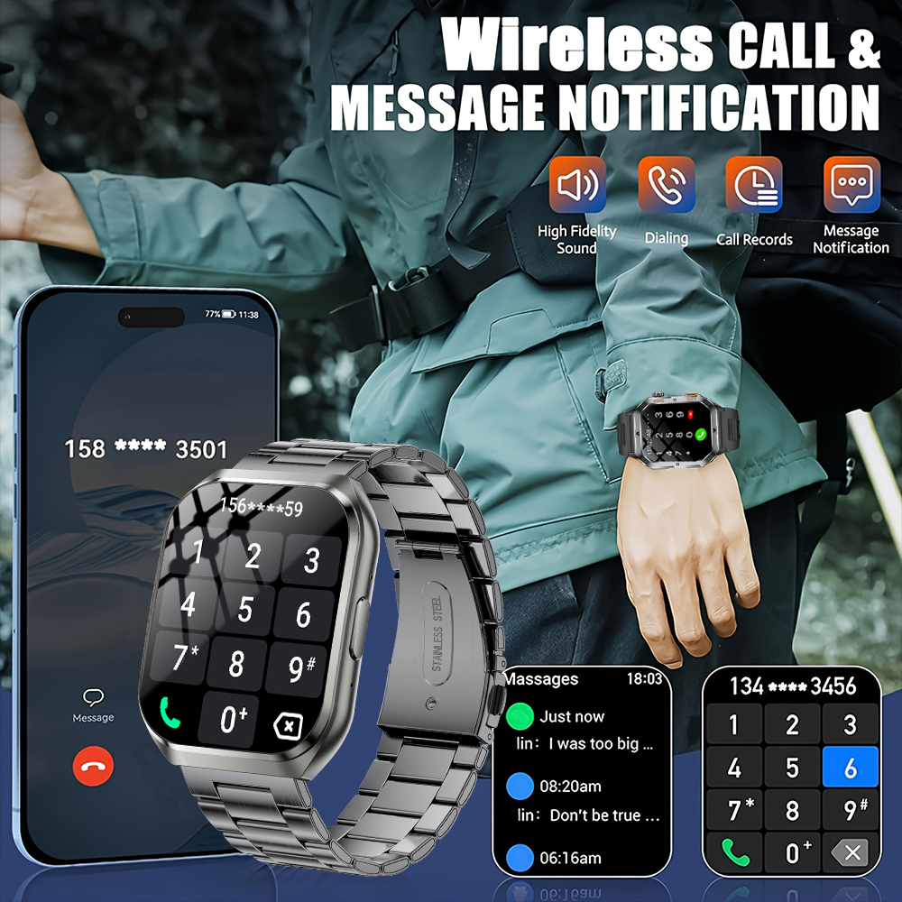 2026 NEW Smartwatch 1000mAh La - Smartwatch Watches For Men With Gps avis et prix
