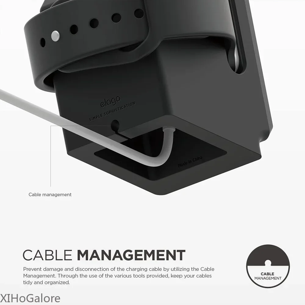 Retro Computer Pattern Silicon - Watch Charging Dock avis et prix