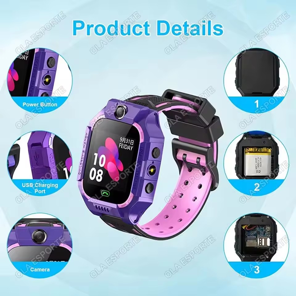 2026 New Children Smartwatch w - Smartwatch Watches For Kid Boy With Gps avis et prix