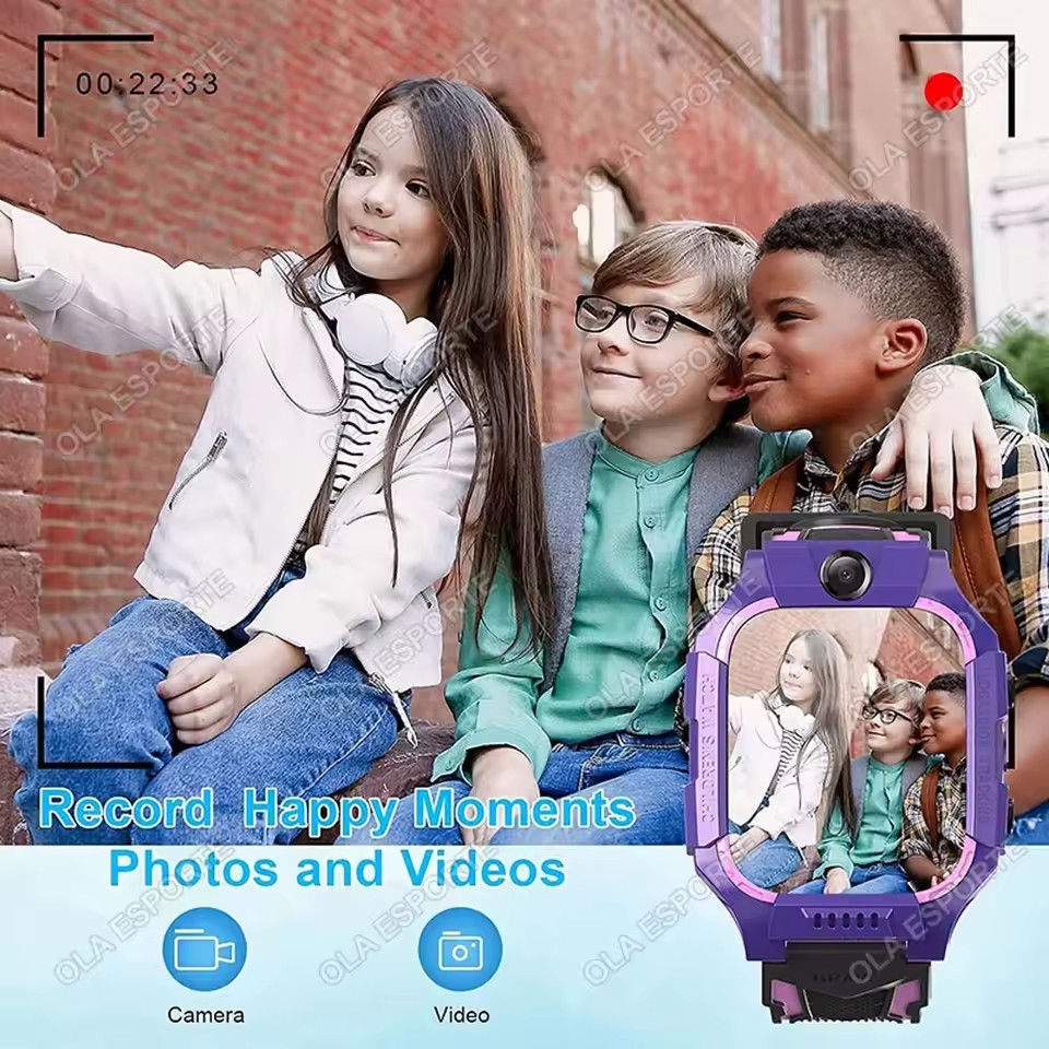 2026 New Children Smartwatch w - Smartwatch Watches For Kid Boy With Gps avis et prix