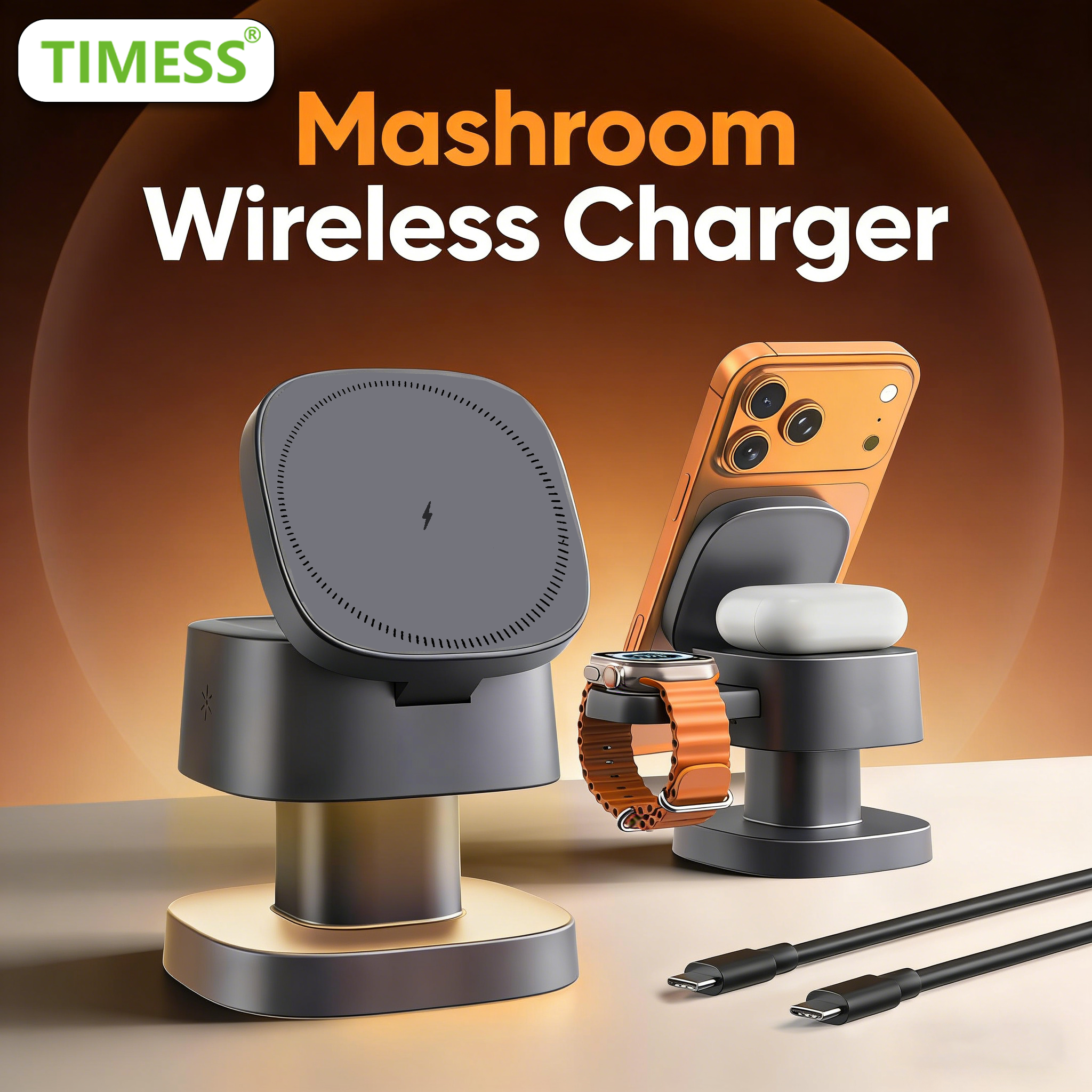 TIMESS Night Light Mashroom Wi - Smartwatch Apple Watch avis et prix