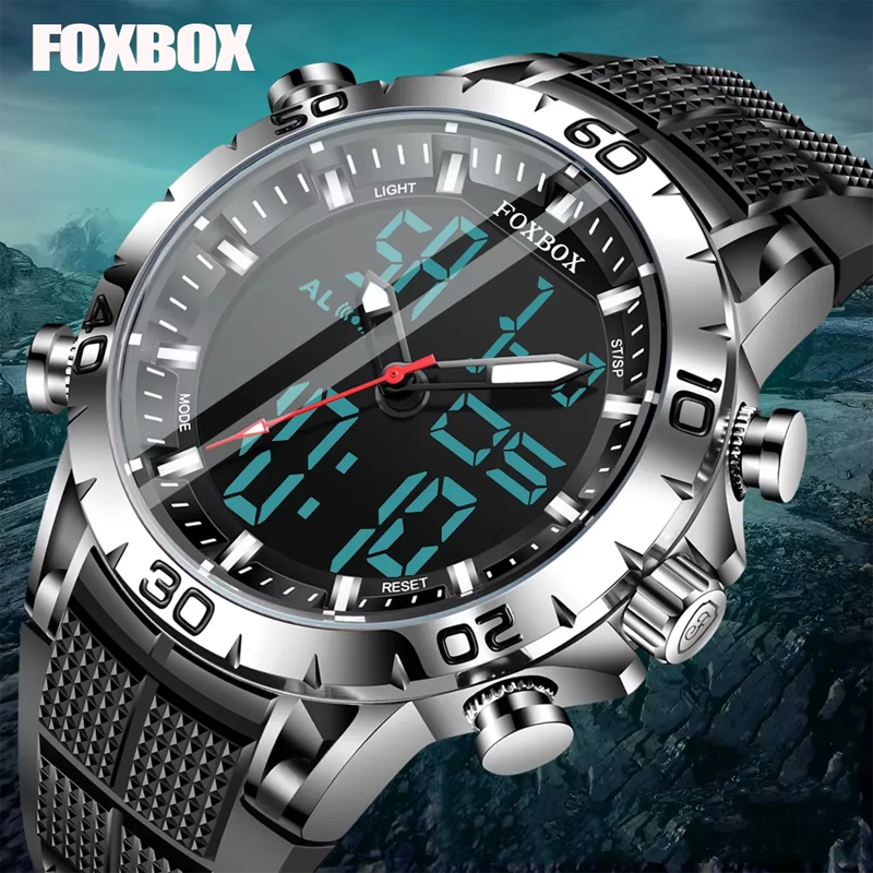 FOXBOX Mens Watches Sports Top - Smartwatch Watches For Men Brands avis et prix