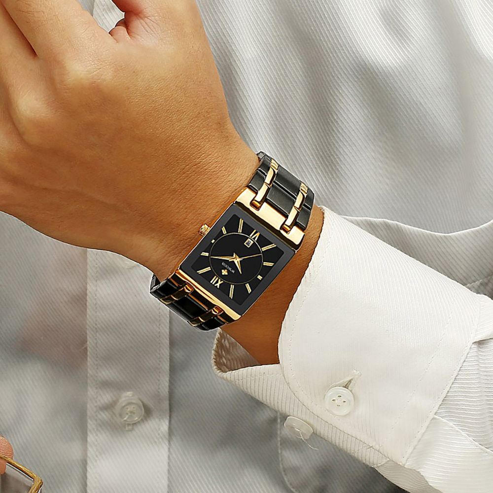 WWOOR Brand Luxury Gold Bracel - Smartwatch Watches For Men Brands avis et prix