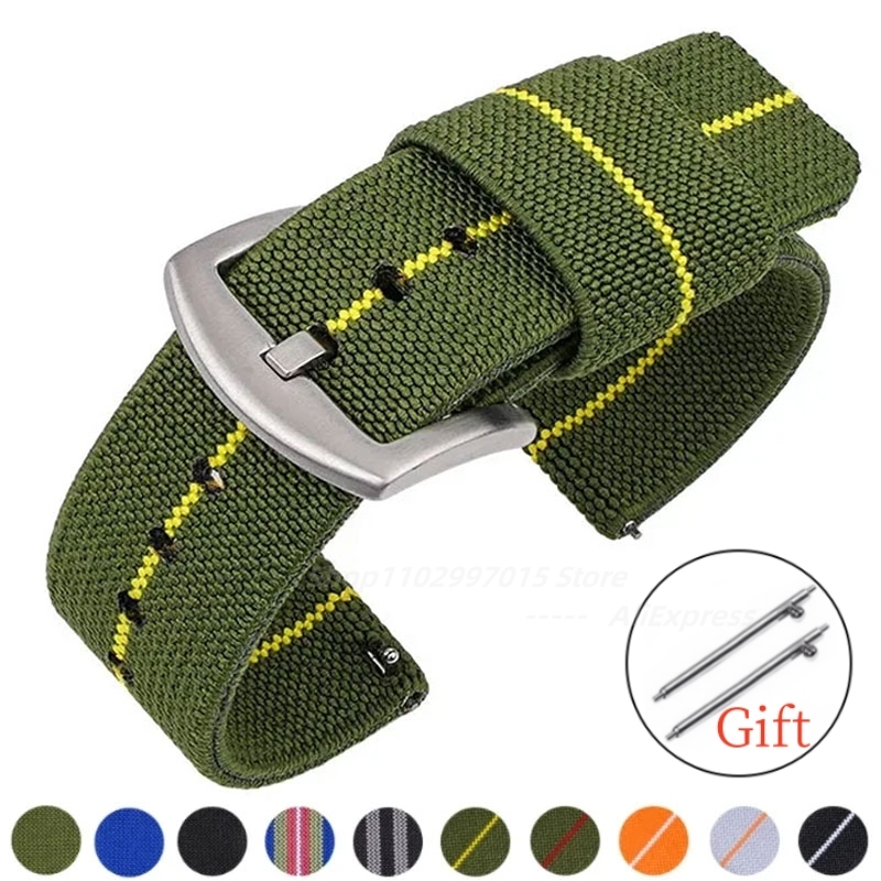 Nylon Watch Band 18mm 20mm 22m - Nato Strap Nylon avis et prix