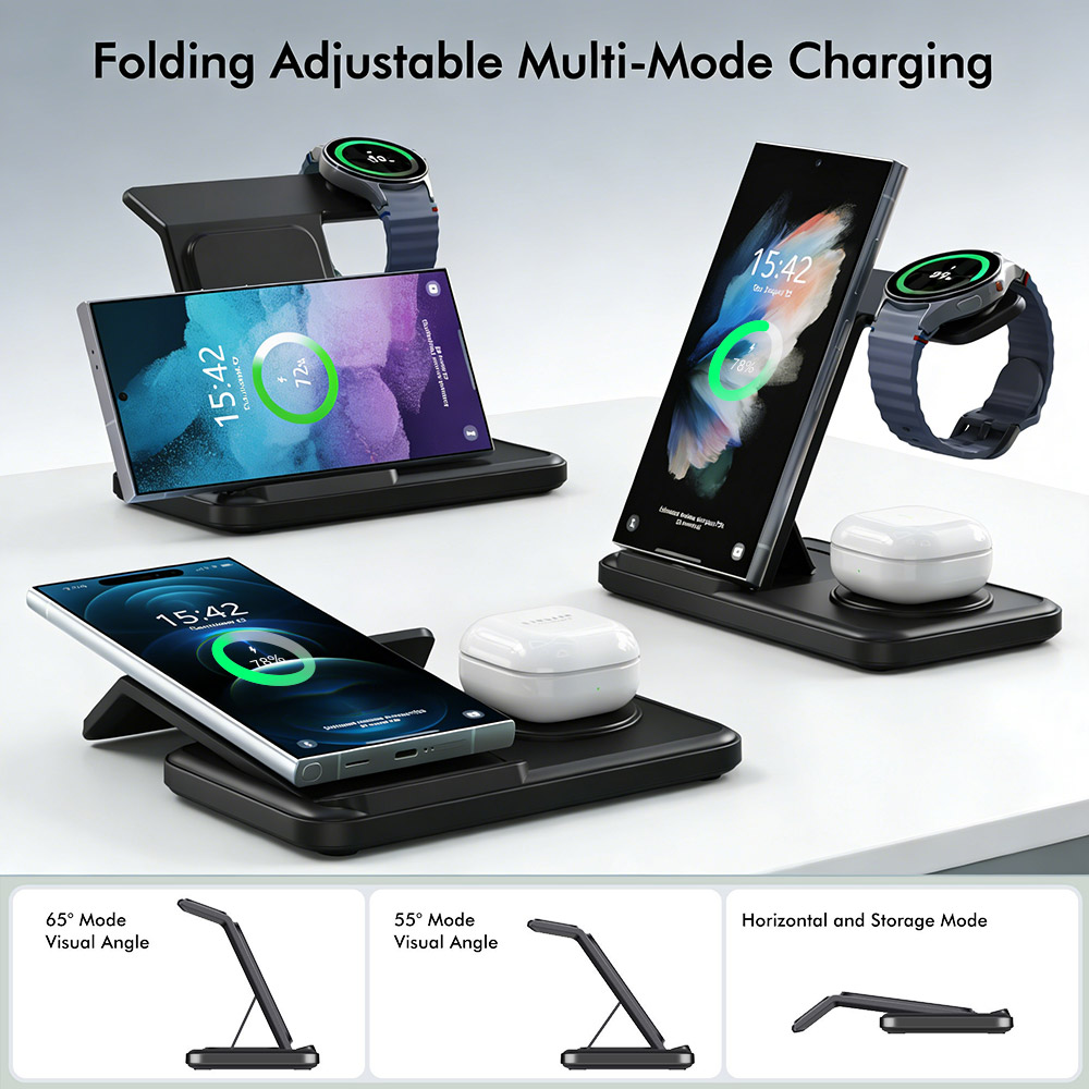 3 in 1 Wireless Charger Stand  - Smartwatch Apple Watch avis et prix