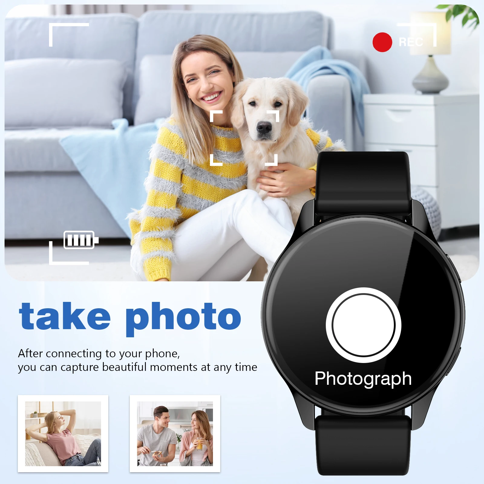 Unisex Children's Smart Watch  - Smartwatch Watches Wallpaper avis et prix