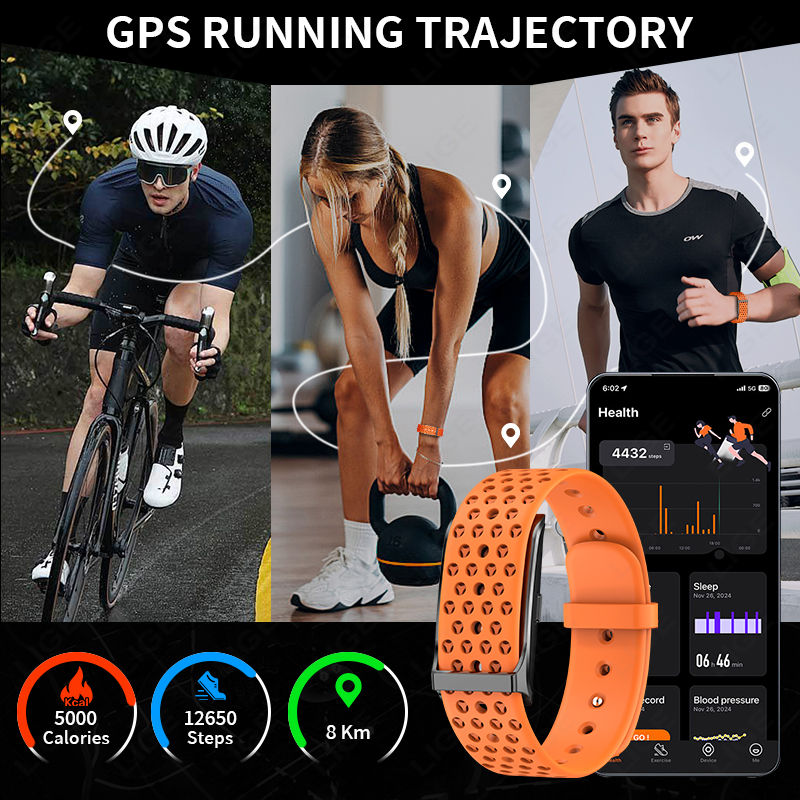 LIGE Call Reminder Smart Brace - Couple Watches Smartwatch avis et prix