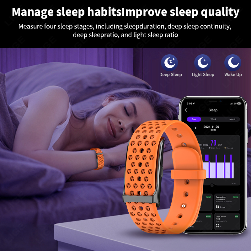 LIGE Call Reminder Smart Brace - Couple Watches Smartwatch avis et prix