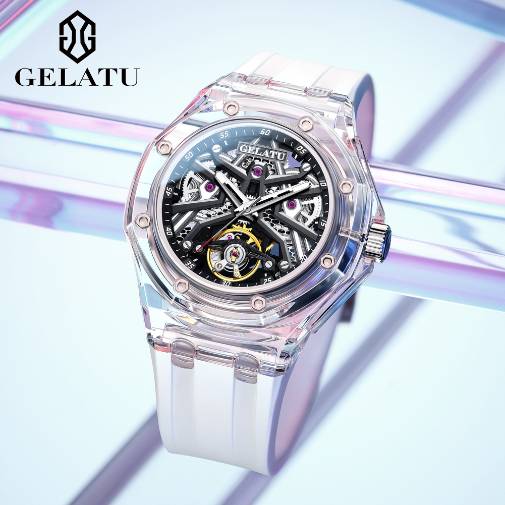GELATU 8002 Automatic Mechanic - Skeleton Mechanical Watch avis et prix