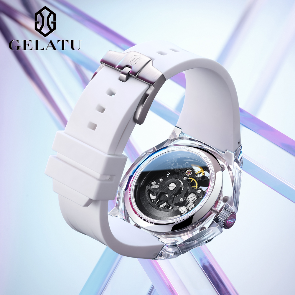 GELATU 8002 Automatic Mechanic - Skeleton Mechanical Watch avis et prix