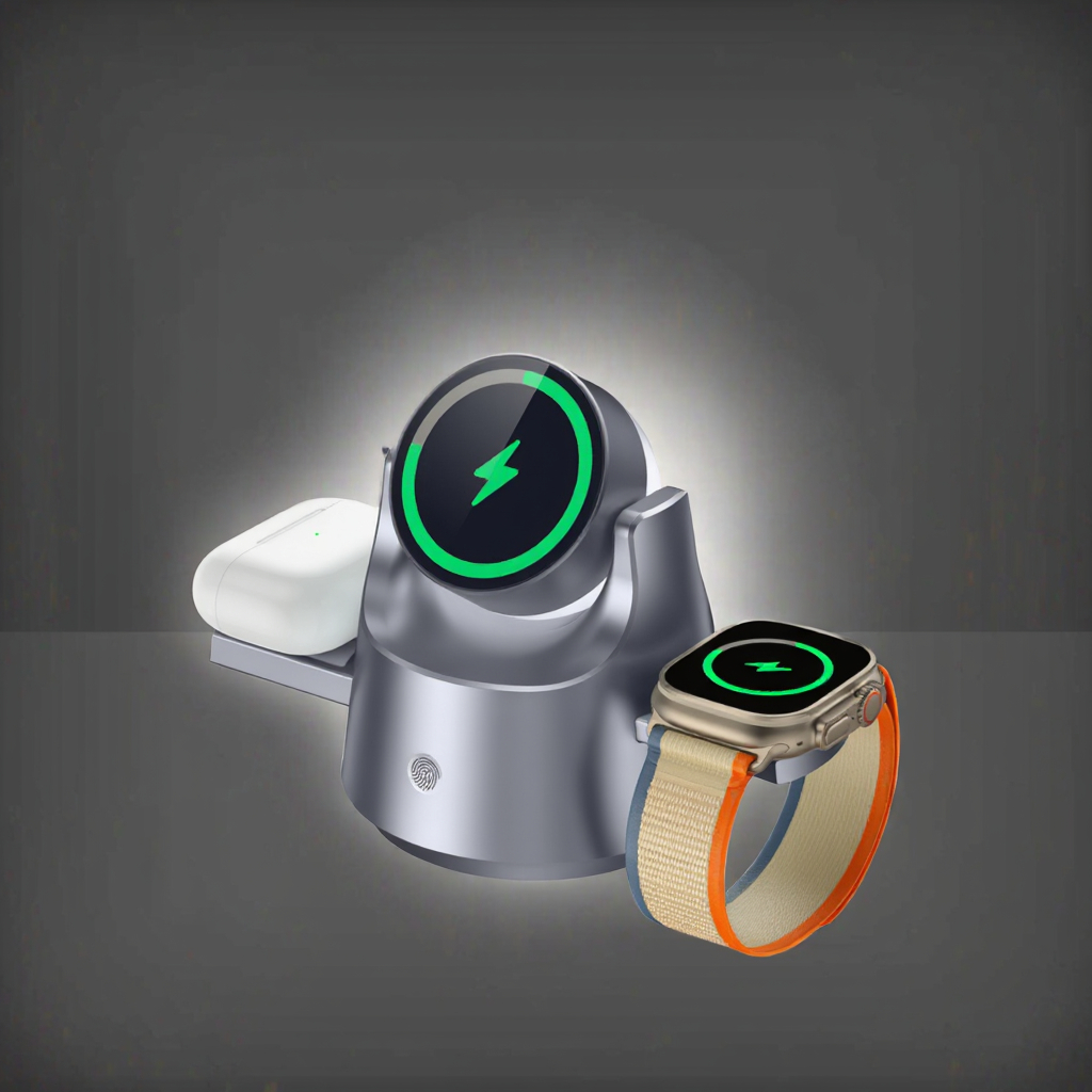 4 in 1 15W Wireless Charger Ch - Watch Charging Dock avis et prix