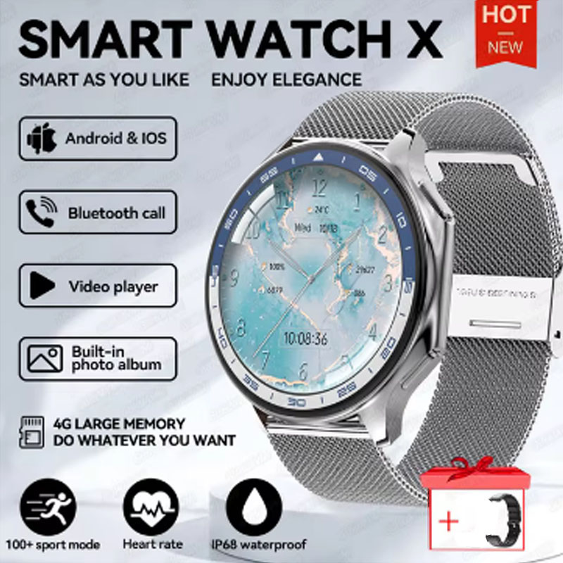 1.43 inch Big Screen Men Women - Smartwatch Iphone Watches For Women avis et prix