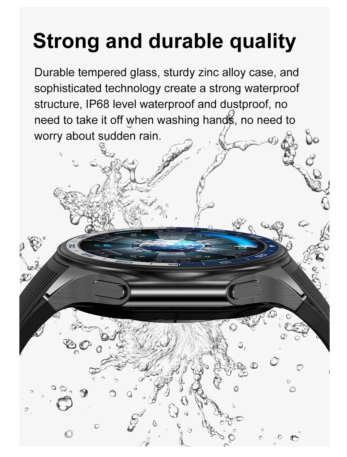 1.43 inch Big Screen Men Women - Smartwatch Iphone Watches For Women avis et prix